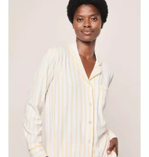 Women's Pima Pajama in Sunny Stripe