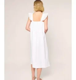 Women's Twill Clara Nightgown in White