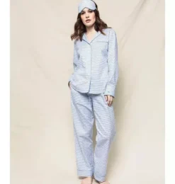 Women's Twill Pajama Set in La Mer