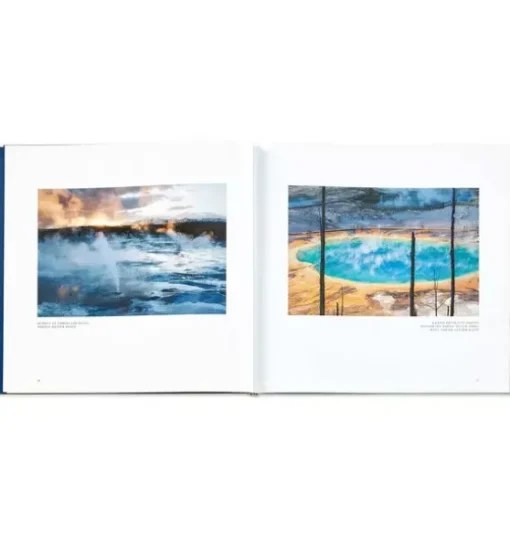 Yellowstone: A Land of Wild and Wonder LEATHER EDITION