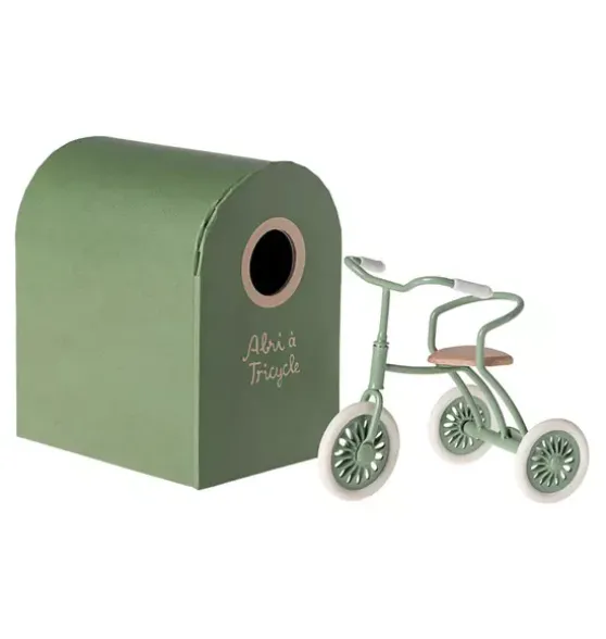 Abri a tricycle, Mouse - Green