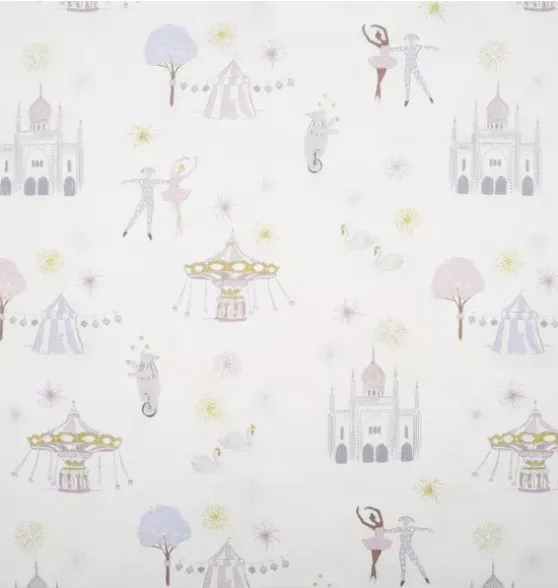 Adventures in Wonderland Swaddle - Rose