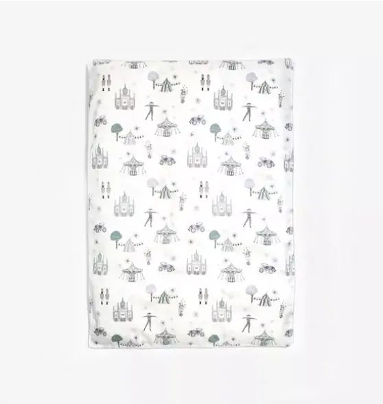 Adventures in Wonderland Baby Duvet Set - Aqua