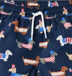 Americana Dog Swim Trunk