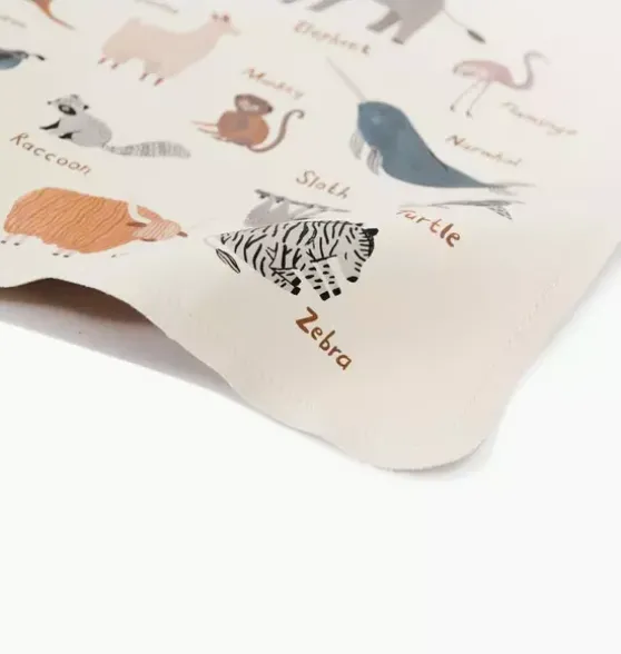 Animal Alphabet Changing Mat