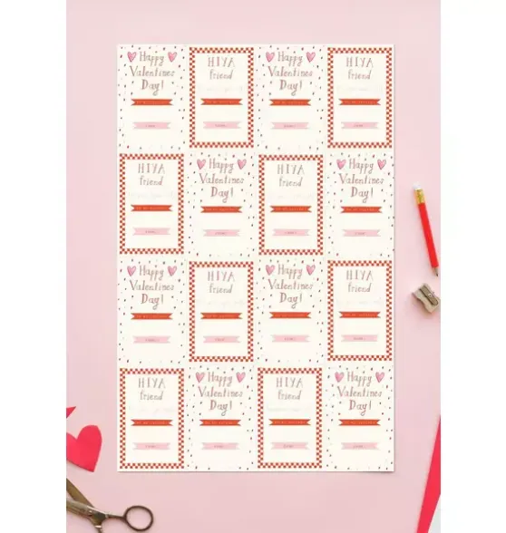Animal Menagerie - Class Set of 32 Valentine's