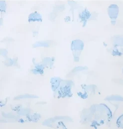Baby Animal Friends Toile Wrap One-Piece