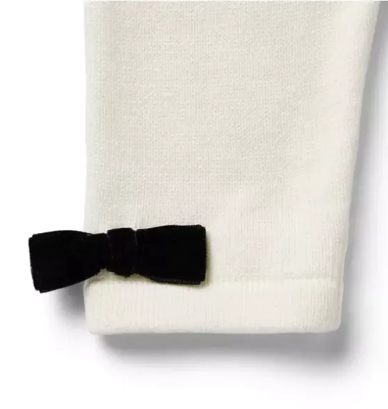 Baby Bow Cuff Sweater Pant