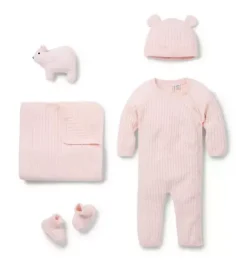 Baby Bundle of Love Cable Knit Gift Set