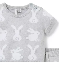 Baby Bunny Sweater Matching Set