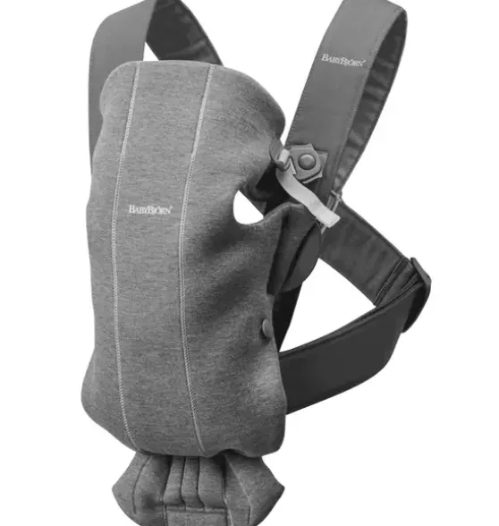 Baby Carrier Mini, 3D Jersey, Dark Gray