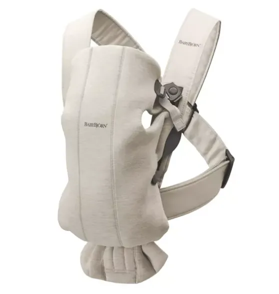 Baby Carrier Mini, 3D Jersey, Light Beige