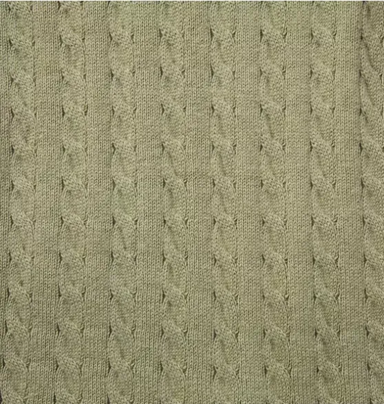 Baby Collared Cable Knit Romper