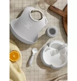 Baby Dinner Set, Gray