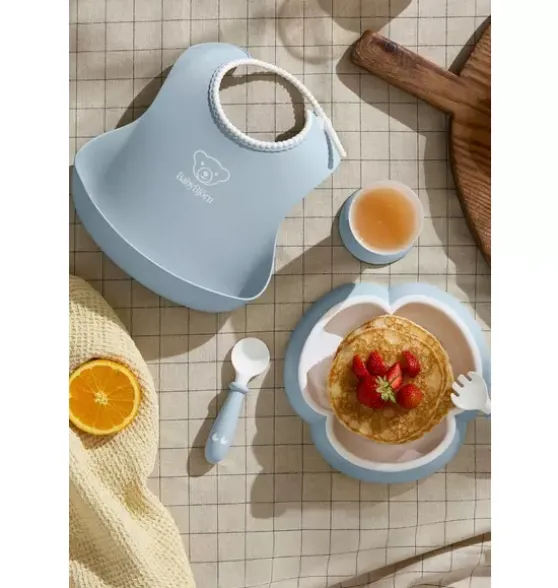 Baby Dinner Set, Powder Blue