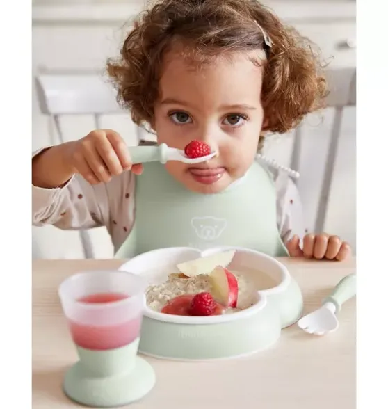 Baby Dinner Set, Powder Green