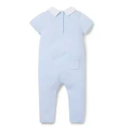 Baby Embroidered Bunny One-Piece