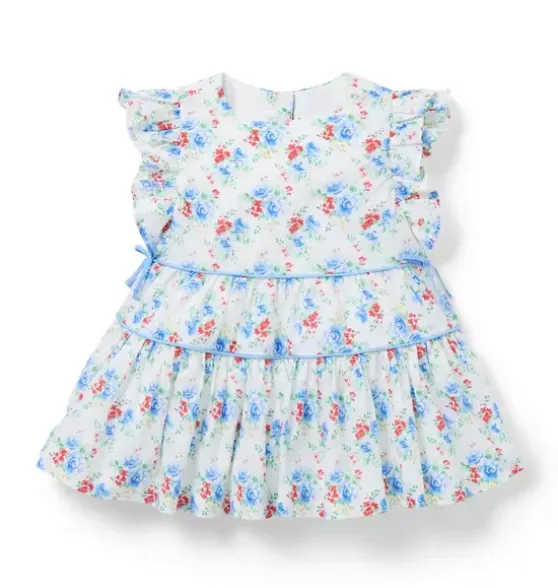 Baby Floral Bow Dress