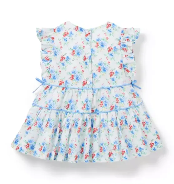 Baby Floral Bow Dress