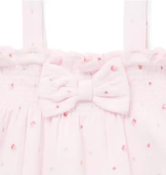 Baby Floral Pointelle Matching Set