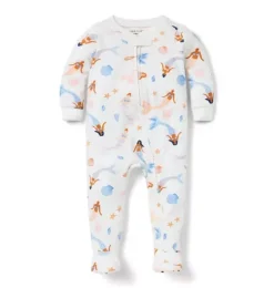 Baby Good Night Footed Pajama In Mermaid