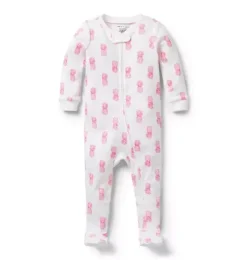 Baby Good Night Footed Pajama In Pineapple