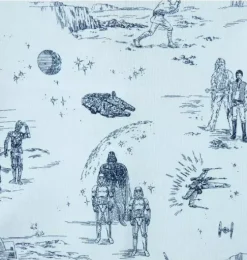 Baby Good Night Footed Pajama In STAR WARS Toile
