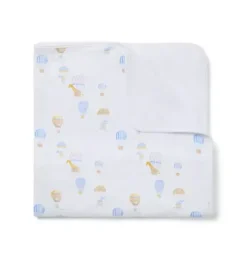 Baby Hot Air Balloon Animals Blanket
