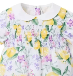 Baby Lemon Floral Romper