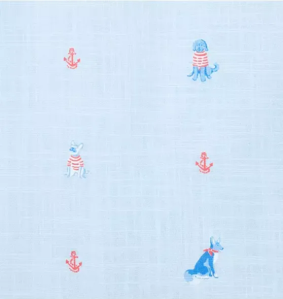 Baby Nautical Dog Overall