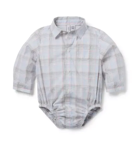 Baby Plaid Bodysuit