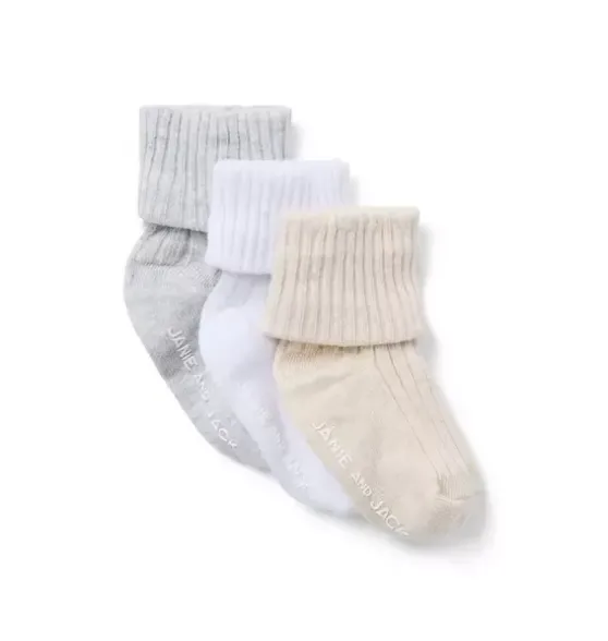 Baby Ribbed Sock Set