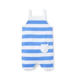 Baby Striped Lobster Romper