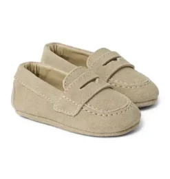 Baby Suede Penny Loafer