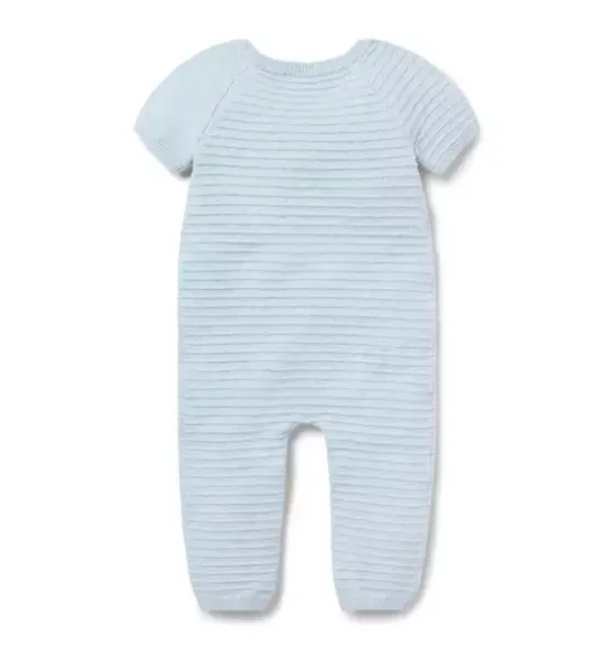 Baby Textured Striped One-Piece