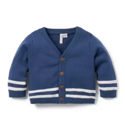 Baby Varsity Stripe Cardigan