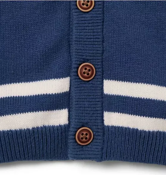Baby Varsity Stripe Cardigan
