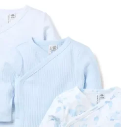 Baby Wrap Bodysuit 3-Pack