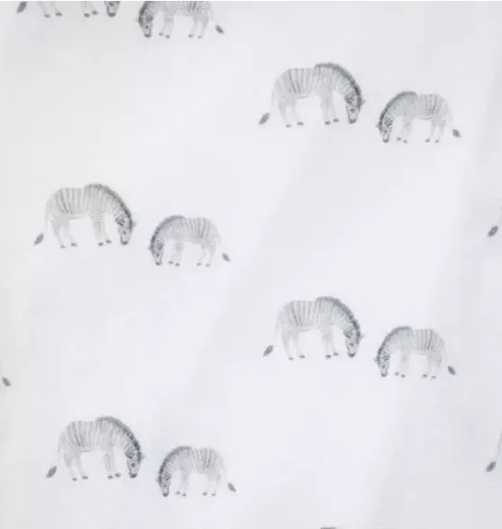 Baby Zebra Wrap Matching Set