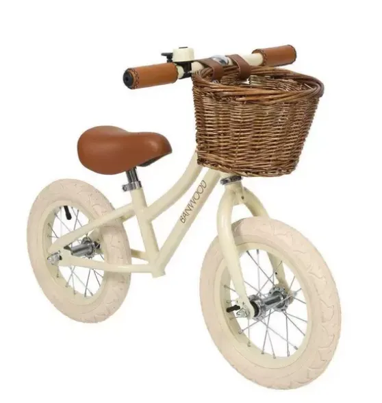 Balance Bike First Go Cream