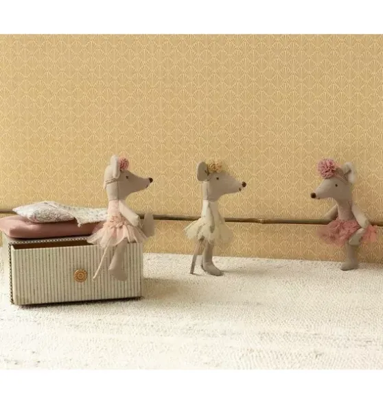 Ballerina mouse, Little sister - Off white