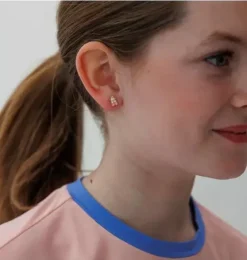 Ballet Slipper Stud Earrings