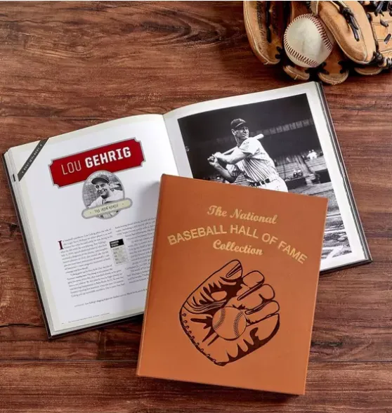 BASEBALL HALL OF FAME LEATHER EDITION