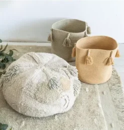 Basket Woody Olive