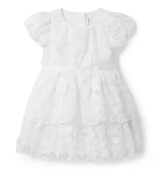Bouquet Tiered Party Dress