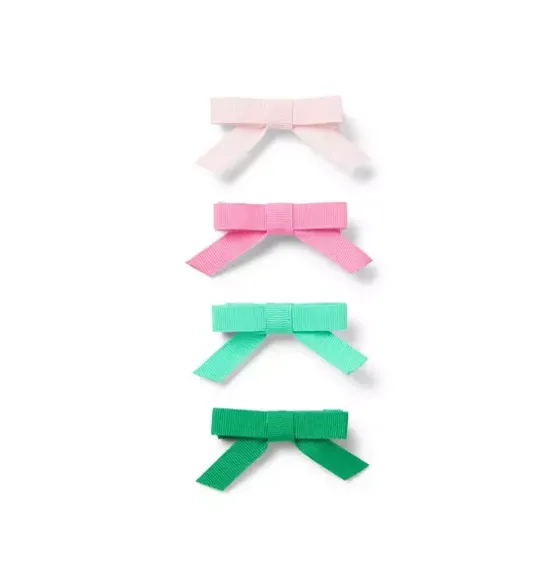 Bow Barrette Set