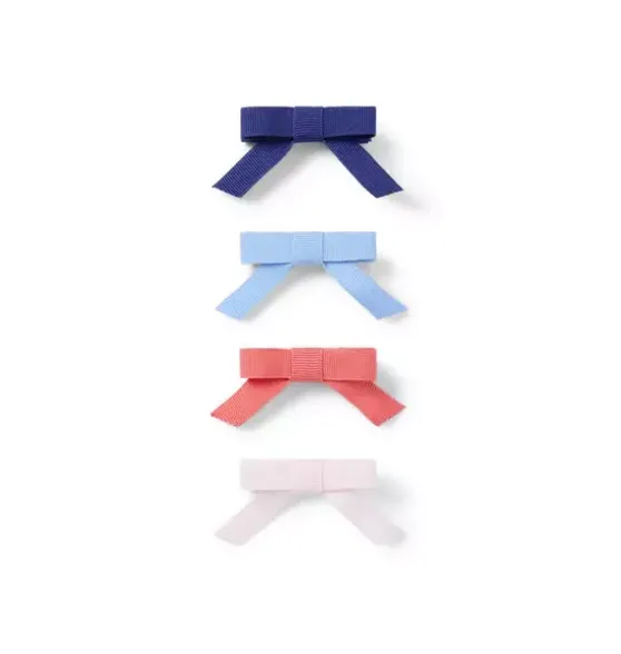 Bow Barrette Set