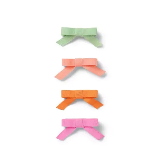 Bow Barrette Set