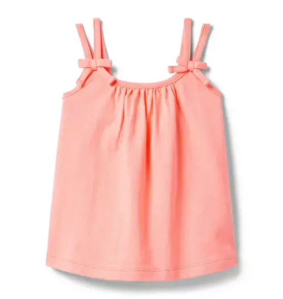 Bow Double Strap Top