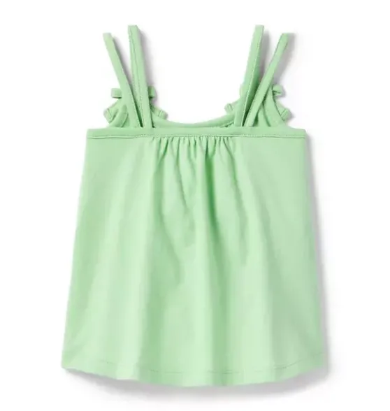 Bow Double Strap Top